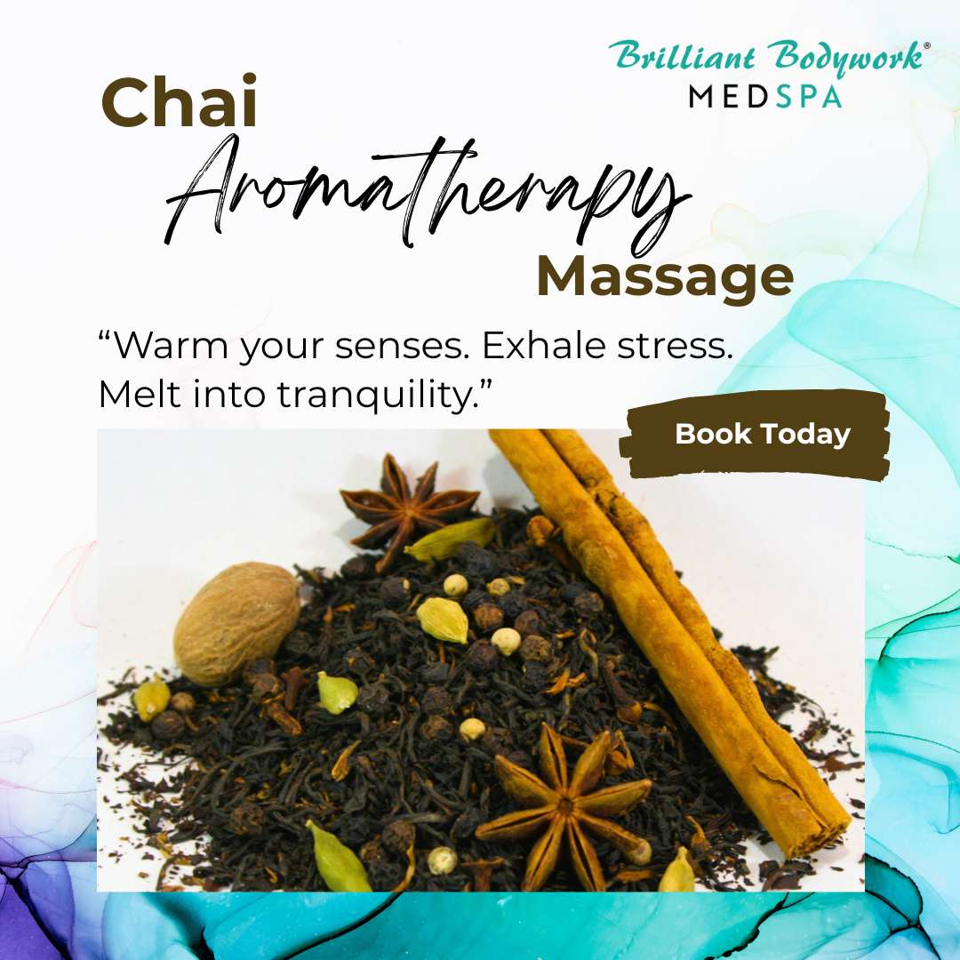 Click this image to Book your Chai Tea Aromatherapy Massage
